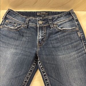 SILVER, Suki Surplus Stylish Blue Jeans for Women